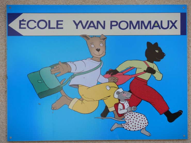 Page 1 – Plaque Yvan Pommaux