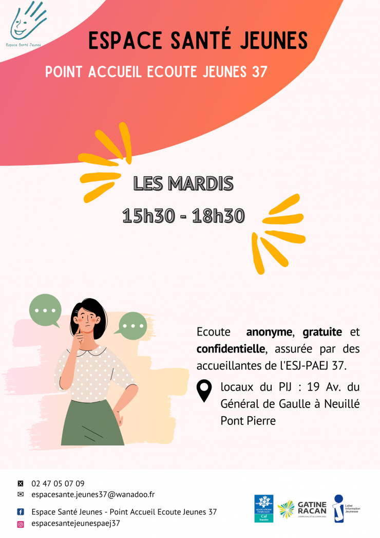 affiche PAEJ pour Neuillé Pont-Pierre