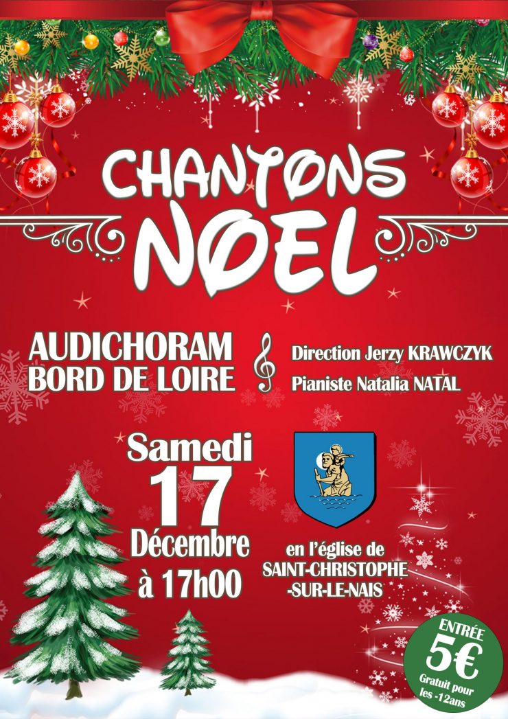 Affiche – Chantons Noël