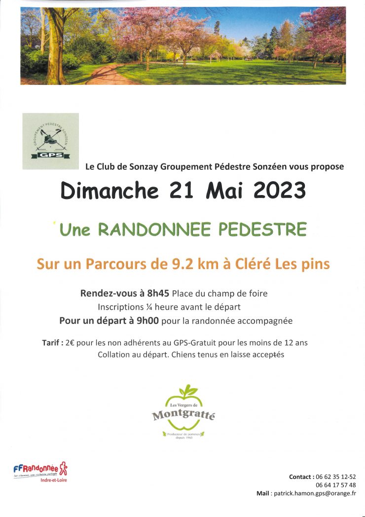Affiche rando du 210523
