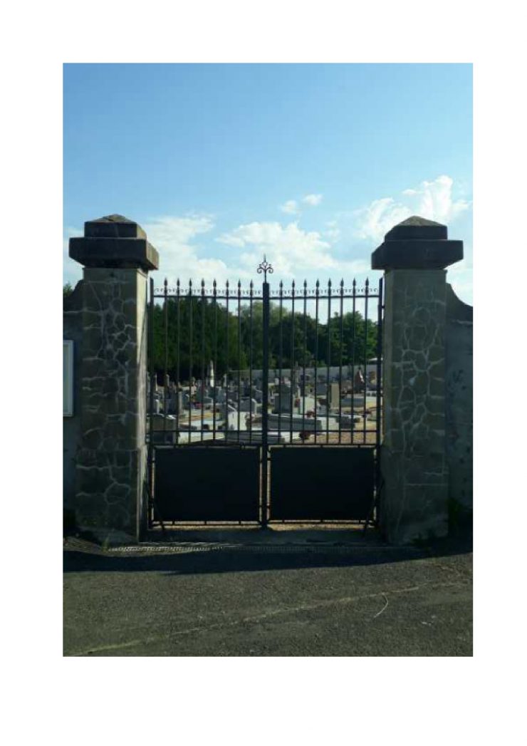 P 8 à 14 – Commiss° Cimetière